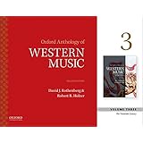 Oxford Anthology of Western Music 2nd Edition Volume Three