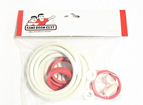 Game Room Guys 1977 Bally Captain Fantastic & Brown Dirt Cowboy Pinball White Rubber Ring Kit