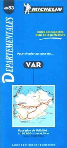 Download Carte routière : Var, 4083, 1/150000 PDF