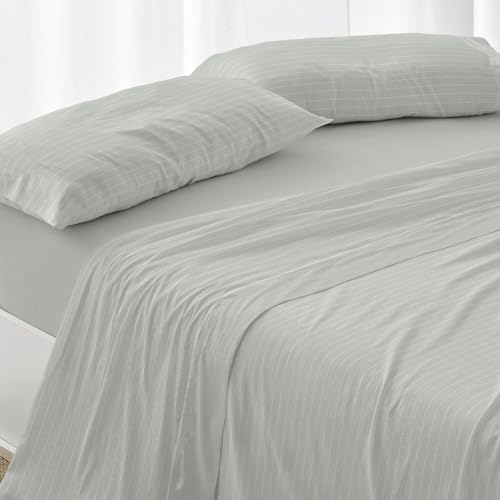 Burrito Blanco Velvelina Bedding Set, Laurel, Ancho de 180 cm