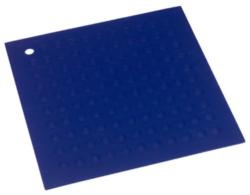 Lamson Big HotSpot Counter Protector/Large Potholder/Trivet, 11.5" x 11.5", Blue - Thumbnail 2