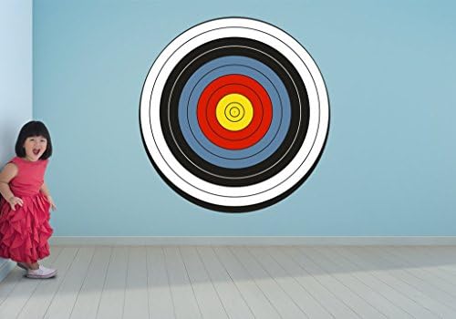 Concept 234 Archery Target Bullseye Wall Art Decal Sticker