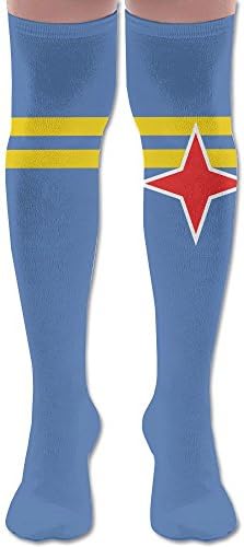 Originality Aruba Long High Over Knee Mens Soccer Basketball Athletic Socks Dry Fast