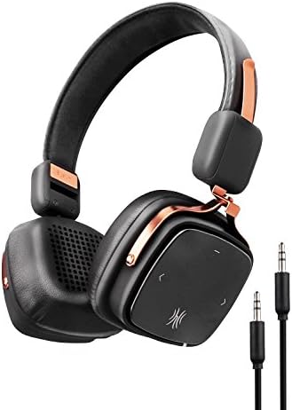 OneOdio On-Ear Wireless Bluetooth Stereo Headphones For Sports, Calls, Travel & Running | Rechargeable, Noise Isolation & Foldable | HD Mic, Clear Bass Sound | Bluetooth 4.1 | For iPhone, iPad, Android(Rose-Gold)