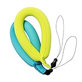 Waterproof Camera Float Strap, Pack of 2, Floating Wrist Strap for Underwater Cameras, Waterproof Cameras, Marine Binoculars, Camcorders, Nikon, Canon, Sony and Phones (Yellow&Blue)