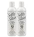 2- Pack Softly Silver Shampoo/Conditioner for Silvery, Gray Hair 8 ounce tube with 20% UltraAloe