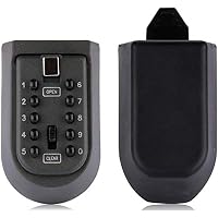 thumbnail image 2 of Jsdoin Key Safe Wall Mounted 4-Position Combination Key Lock Box - Key 2 of 14