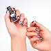 Hot Nail Art! AMA(TM) Mirror Nail Polish Lacquer Metal Color Plating Paste Liquid Tape Peel Off Base Coat Nail Polish (Purple 2)