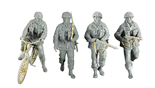 Bronco Models 1/35 WWII British Paratroops Figure in Action Set A