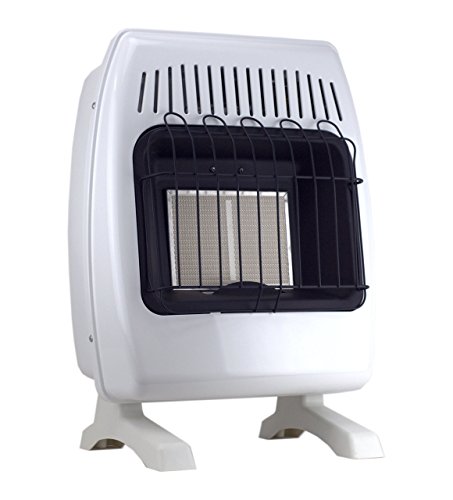 SUPERSPACE GCIR10DM 10,000 BTU Natural Propane Gas Wall Heater Vent-free Space Heaters Includes Wall-mounted and Base-legs