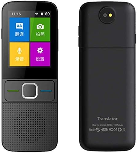 Starmood Translaty Muama Enence Smart Instantanea Tiempo Real Portatil Voz Idiomas Traductor Black T10 Amazon Es Hogar