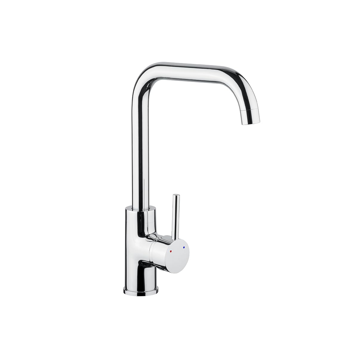 Cornat Aranda ARAN5 Single-Lever Mixer Tap with High and 360° Pivoting Spout/High Pressure Fitting/Kitchen Tap