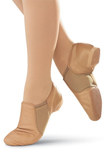 Balera Leather Split Sole Jazz Dance Shoe Slip-On