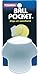 Tourna Ball Pocket Tennis Ball Waist Clip Holder-White