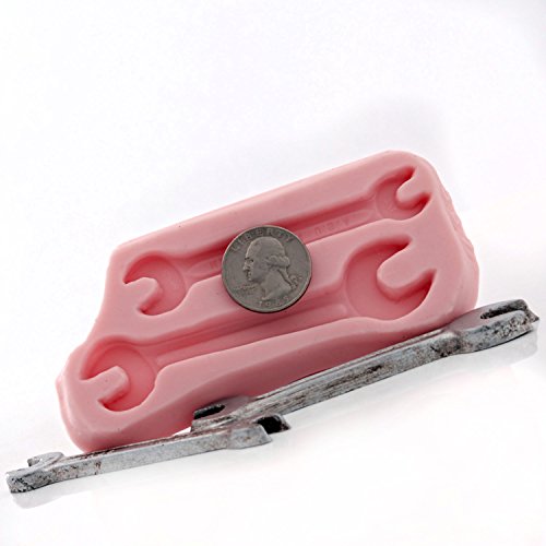 Silicone Wrench Mold Chocolate, Fondant, Candy, Food Safe, Polymer Clay, Resin - Thumbnail 2