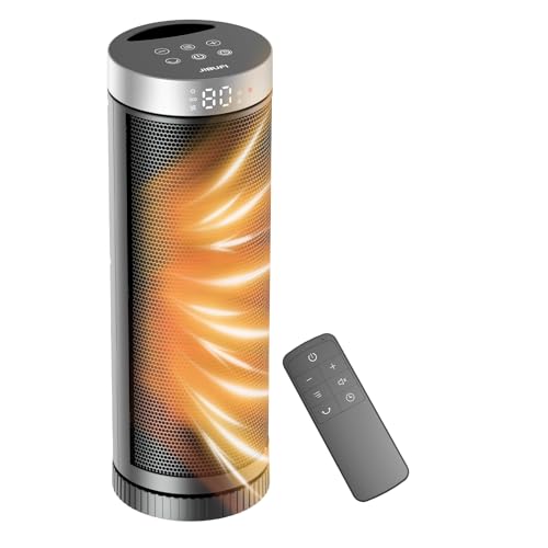 JIBUFI 17-Inch Oscillating Space Heater