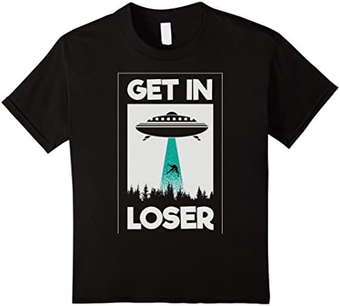 Kids Alien T-Shirt For Extraterrestrial Life Enthusiasts 4 Black