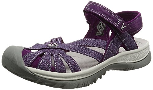 keen rose sandal dark purple