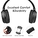 Dozod D772 Bluetooth Over Ear Headphones Hi-Fi Stereo Wireless Headphones Deep Bass with Case Foldable Wired/Wireless/FM/SD Card Headphone with Mic for Phone/PC/TV – Blackthumb 4