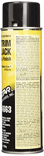 Transtar 4663 Gloss Black 2-in-1 Trim Coating - 15 oz.