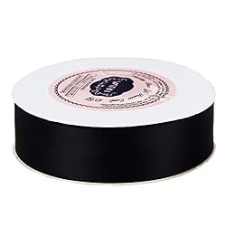 VATIN 1 inch Double Faced Polyester Satin Ribbon