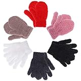 Cooraby 6 Pairs Toddler Magic Stretch Mittens Winter Unisex Baby Knitted Gloves Mittens (Mixed Color I, 1-3 Years) : Buy Online at Best Price in KSA - Souq is now
