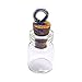 eCrafty EC-4911 Mini Glass Bottles Message Charm Kit with Weddings Wish Jewelry, 3/4-Inch