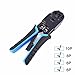 Zoostliss 10P 8P 6P 4P RJ11 RJ12 RJ45 RJ48 Cable Network Crimper Pliers Modular Crimping Tool