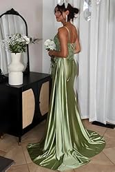 INEWER Lace Appliques Prom Dresses 2025 Long with
