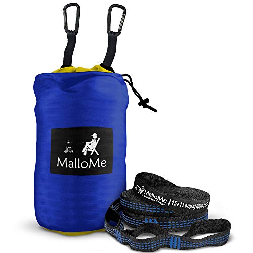 image for MalloMe Double & Single Portable Camping Hammock - Parachute Lightweig