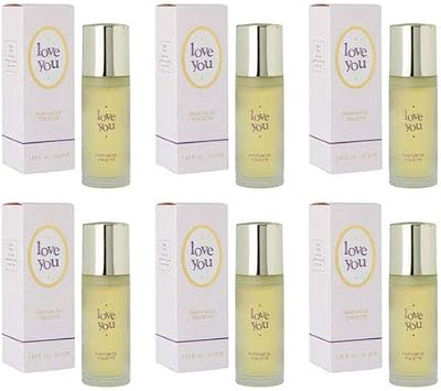 Crimson Kangaroo 6pk Women's Milton Lloyd Love You Perfume Eau de Toilette 50ml