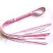 Geoot Black Leather Whips Suite of Role-playing Fun Adult (Pink)