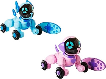 chippies robot dog pink