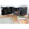Russell Hobbs RHFM2363B 23 L 800 W Black Digital Flatbed Solo Microwave with 5 Power Levels, 8 Auto Cook Menus, Easy…