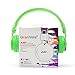 GranVela Q8 Wireless Bluetooth Headphones,Multifunction Foldable Headset with FM Radio, TF Card Player,Microphone and 3.5mm Detachable Cable，For Kids and Adults - Green