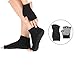 Jiexing Yoga Socks Gloves Set,Pilates Barre Toe Socks,Non Slip,Grip Slipper Socks for Studio Hospital Women, Black-1, One Size