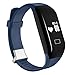 Fitness Tracker, Pard Heart Rate Monitor, Smart Bracelet for Android iOS Smartphones, Blue