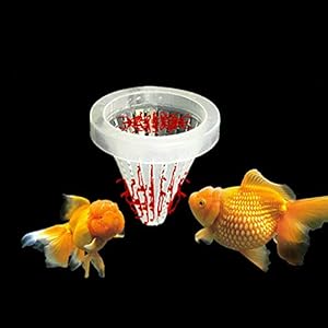 MEI 10pcs Acquario Rosso Alimentatore coneLive salamoia gamberetti Cibo per Pesci MEI MEI 10pcs Acquario Rosso Alimentatore coneLive salamoia gamberetti Cibo per Pesci