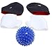 DR JK- Comprehensive Plantar Fasciitis PedPal Kit-5 pieces Plantar Fasciitis Sleeve, Massage Ball, Foot Arch Support, Foot massager, Heel Pads, Ankle Brace, Relieve Foot Pain and Metatarsal Pain