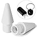 Jelanry Extra tip for Apple Pencil, 2 Pack Apple Pencil Tips iPencil Nib with Mini Case for Easy Storage & Carrying Pencil Tip for iPad Pro 10.5 inch 12.9 inch 9.7 inch Compatible with Apple Pencil