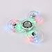 Mercu Crystal LED Hand Spinner Tri Fidget Tri-Spinner Glow in the Dark 3 Modes Light Up EDC Focus/Anxiety Toy for Kids/Adults