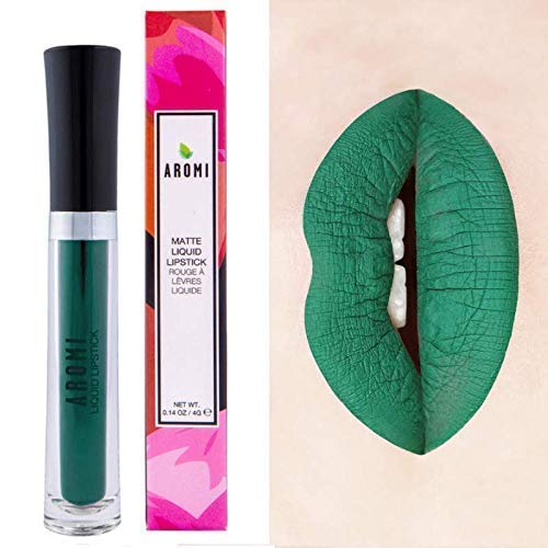  Emerald Green Matte Liquid Lipstick Vegan