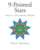 19 9-Pointed Stars: Adult Coloring Book by 