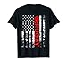 Rugby with Ball Vintage USA American Flag Shirt