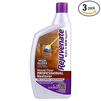 Rejuvenate Rj32profg Professional High Gloss Wood Floor Restorer 32 Ounce 3 Pack