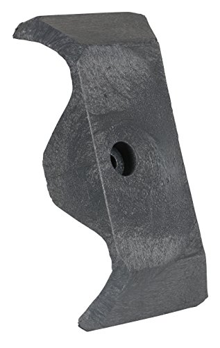 Vestil Guard Rail System Gray Plastic End Cap
