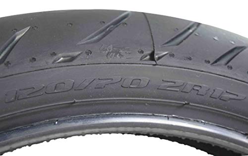 Metzeler Sportec M5 Front and Rear Motorcycle Radial Sport Bike Tires Set (120/70ZR17 Front 180/55ZR17)