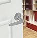 Honeywell 8104303 Straight Passage Door Lever, Satin Nickel