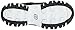 Skechers Women's Bright Blossoms Sneaker,black,7 M US