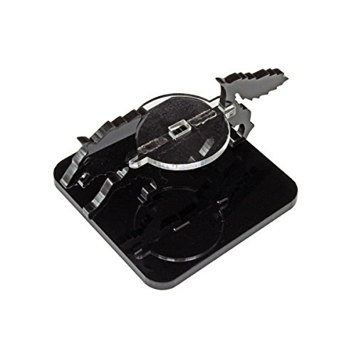 Wolf, Character Mount Marker, Black, 2x2 Inch Base (1)